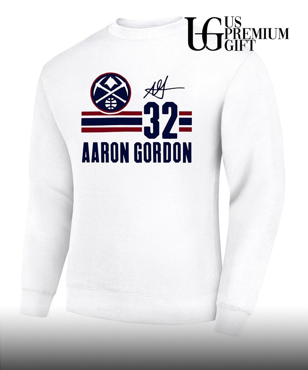 Aaron Gordon 32 player Denver Nuggets NBA signature shirt
