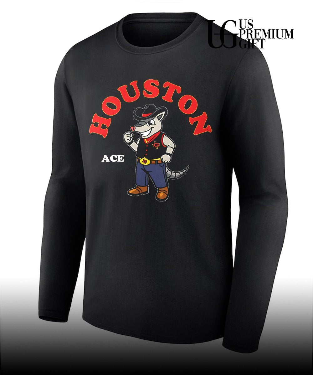 Ace Houston Gamblers Football 2026 mascot shirt