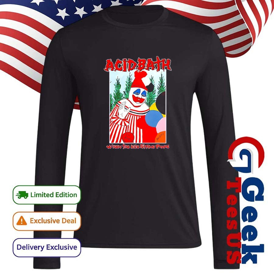 Acid bath when the kite string pops shirt