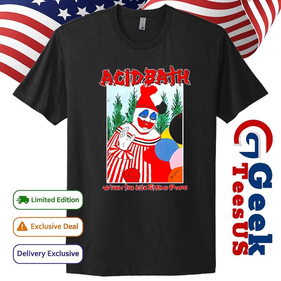 Acid bath when the kite string pops shirt