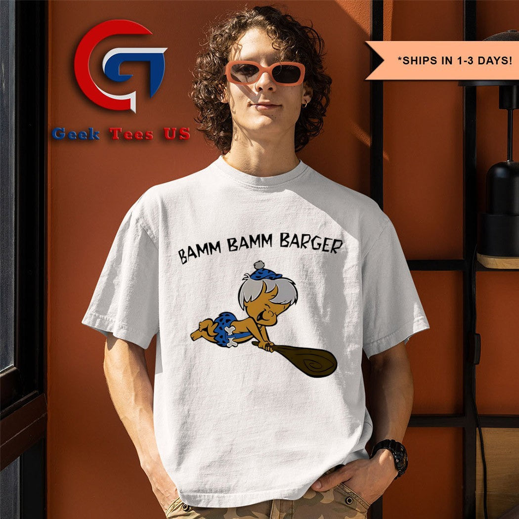 Addison Barger Bamm Bamm Barger Toronto Blue Jays baseball shirt