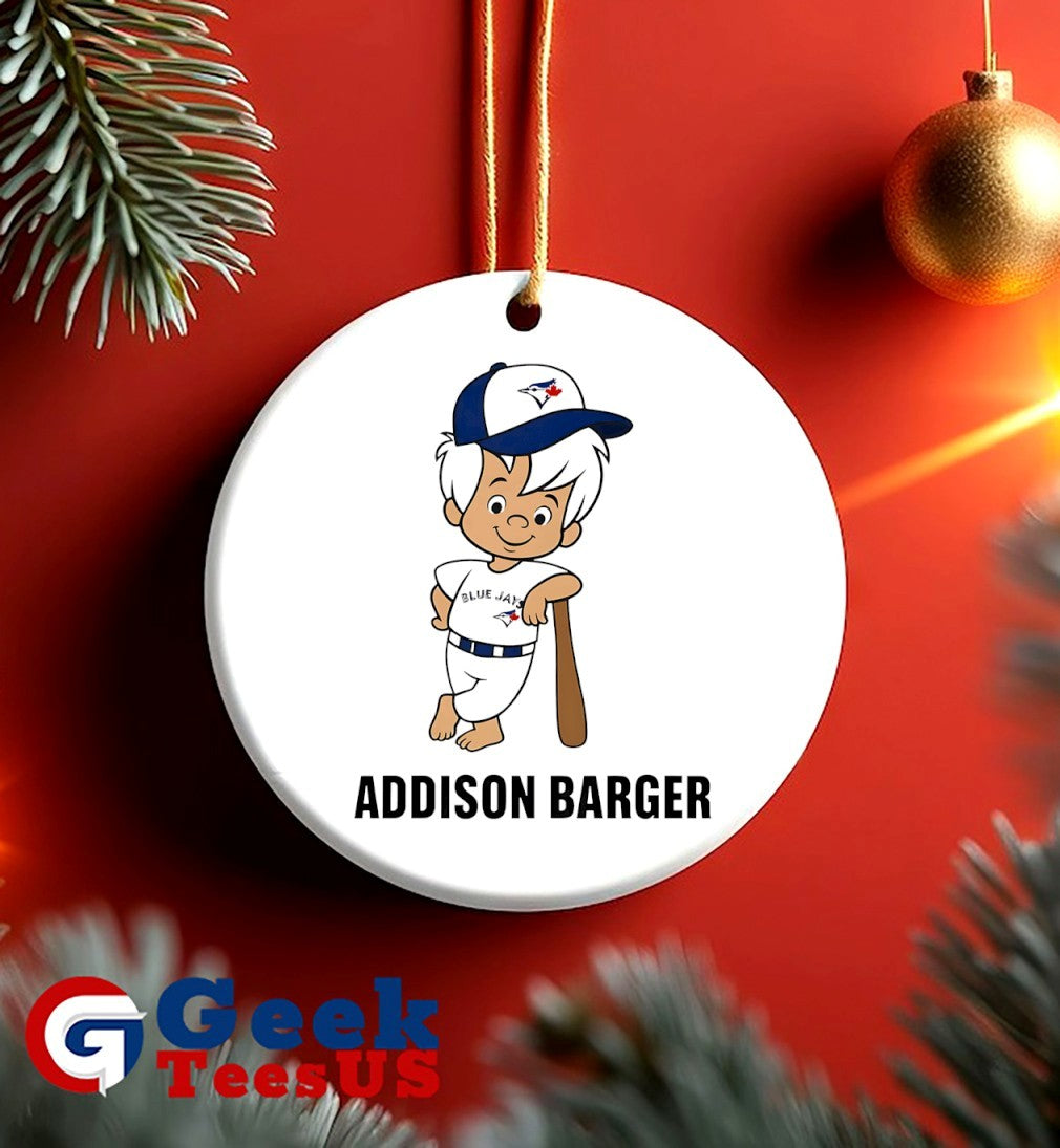 Addison Barger Toronto Blue Jays MLB 2025 cartoon shirt