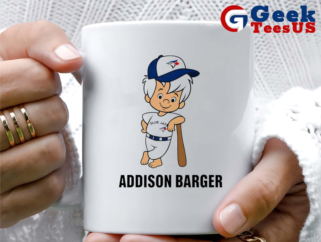 Addison Barger Toronto Blue Jays MLB 2025 cartoon shirt
