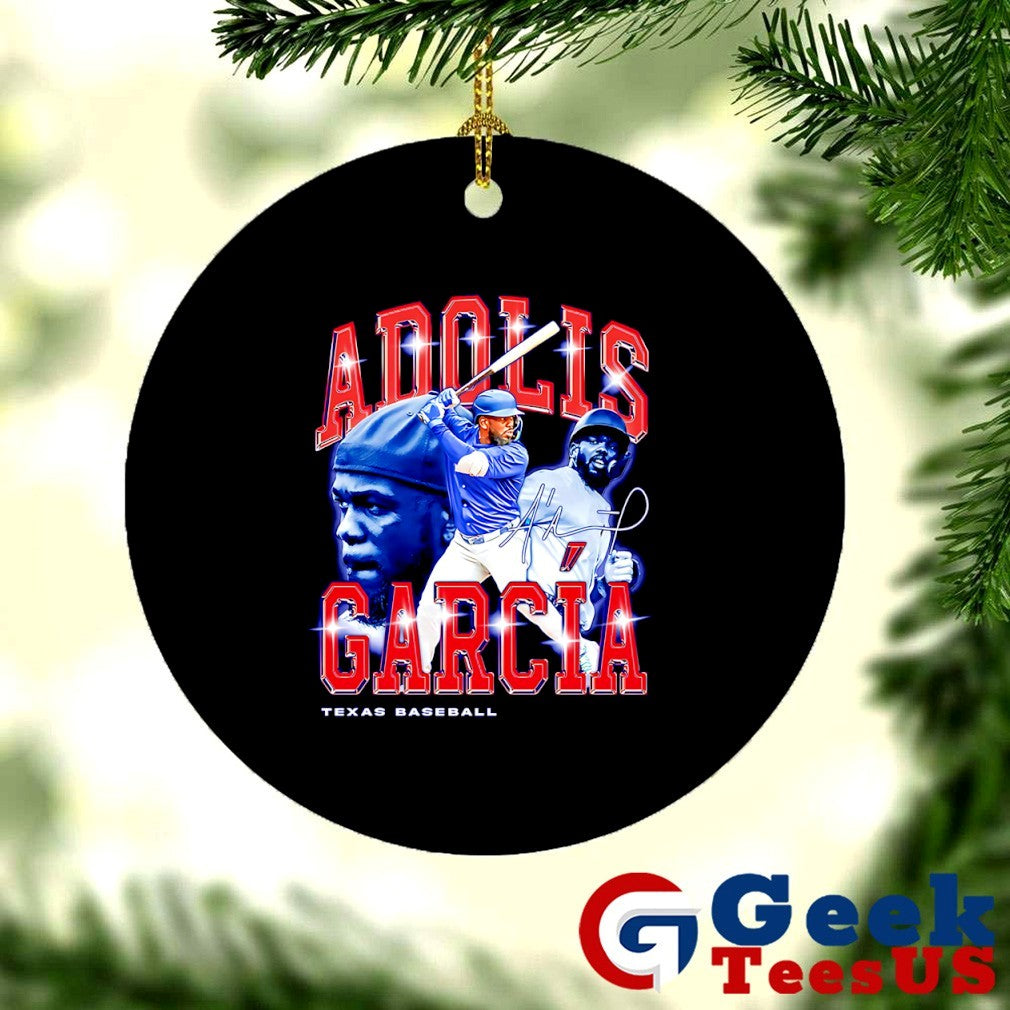 Adolis Garcia Texas Rangers baseball flair signature retro shirt