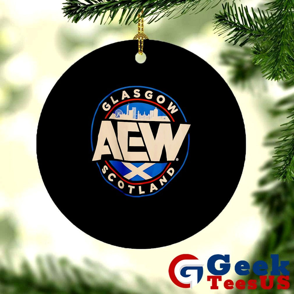 Aew glasgow scotland shirt