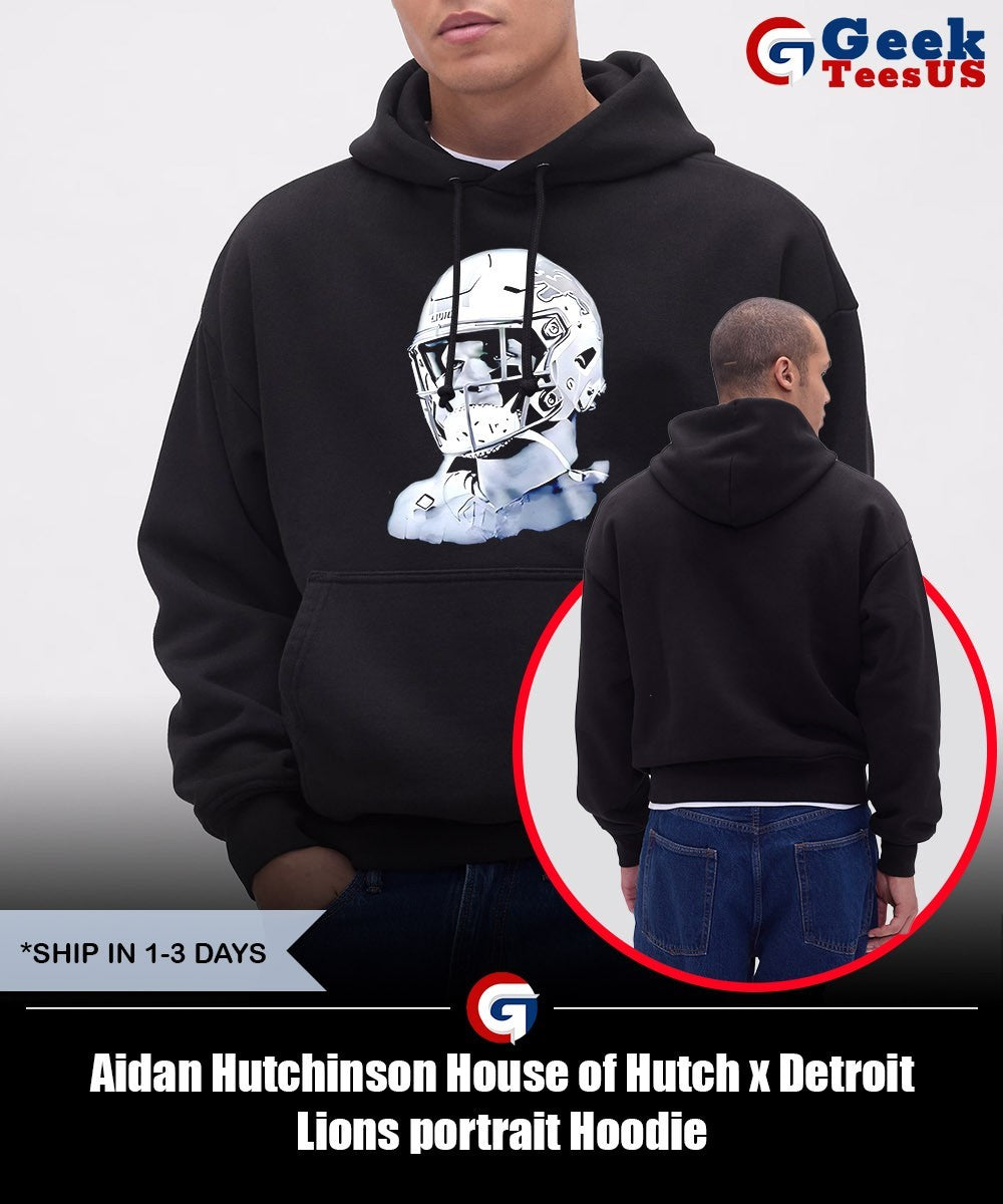 Aidan Hutchinson House of Hutch x Detroit Lions portrait shirt