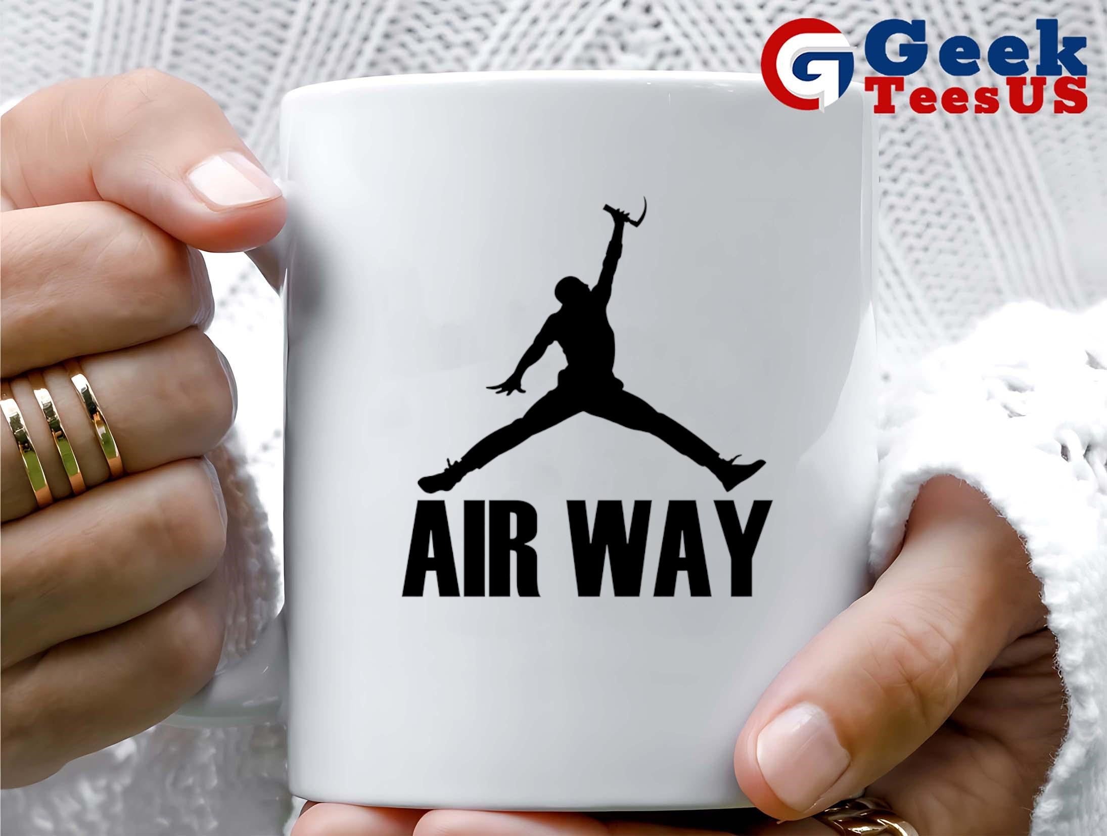 Air way parody logo shirt