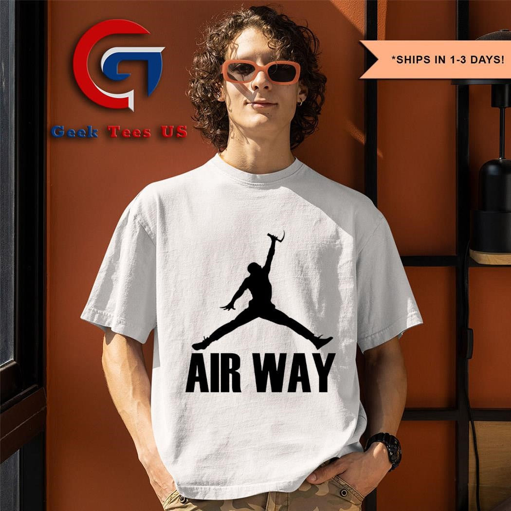 Air way parody logo shirt