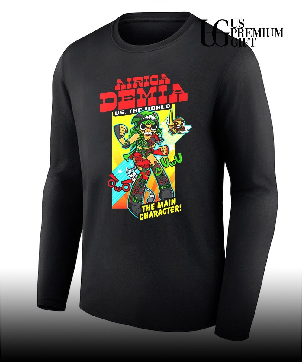 Airica Demia US the World the main character shirt