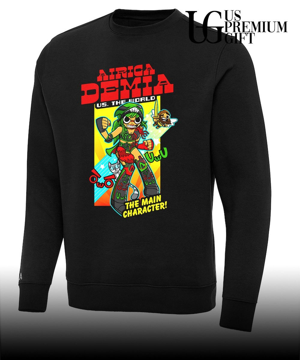 Airica Demia US the World the main character shirt