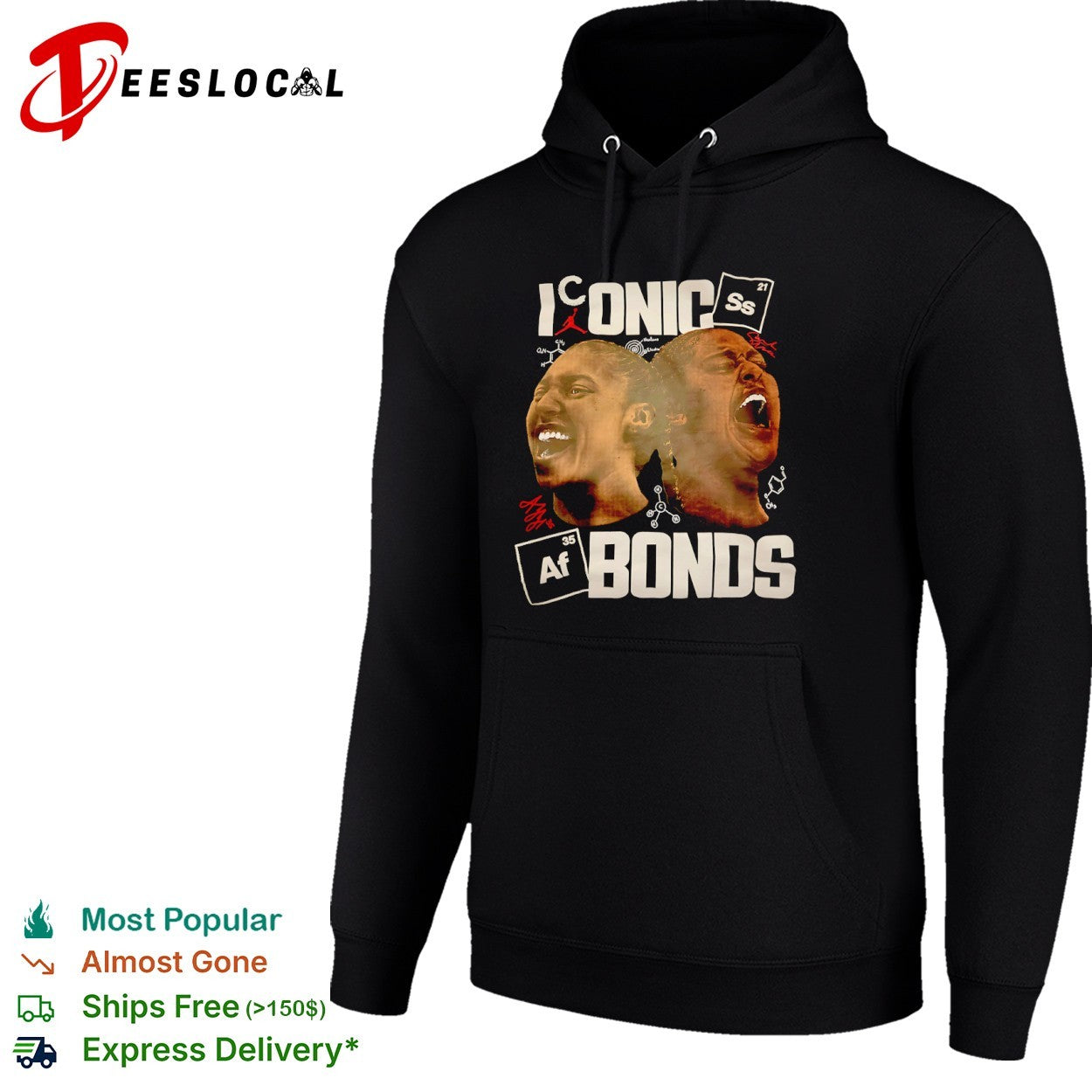 A’ja Wilson and Kelsey Plum Iconic Bonds Signature shirt