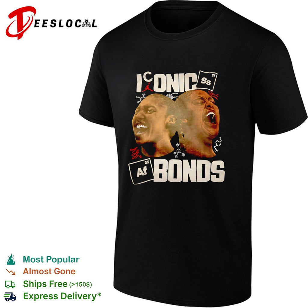 A’ja Wilson and Kelsey Plum Iconic Bonds Signature shirt