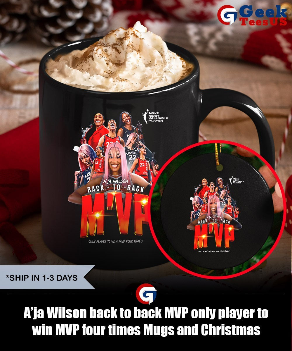 A’ja Wilson back to back MVP only player to win MVP four times shirt