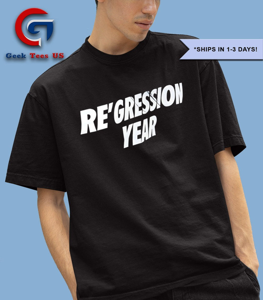 A’ja Wilson wearing Re’gression Year shirt