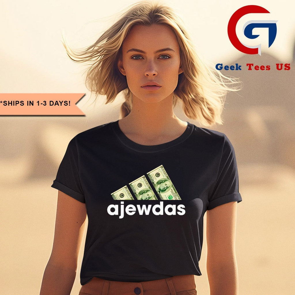 Ajewdas Jews logo parody shirt