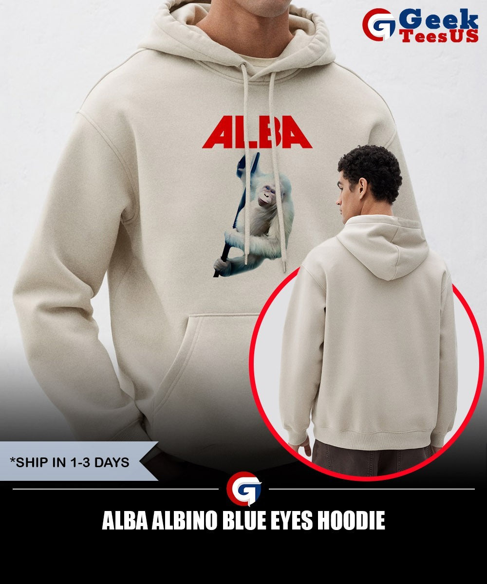 Alba Albino blue eyes shirt