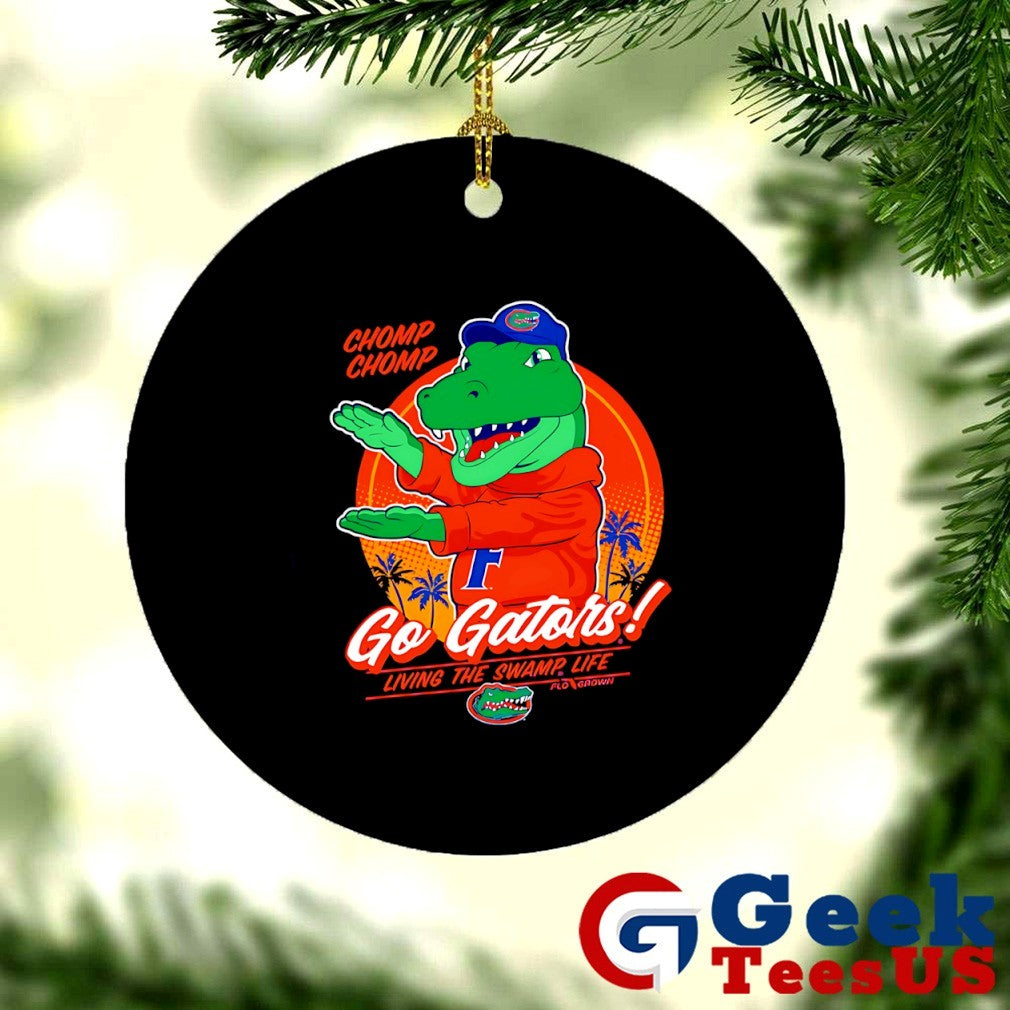 Albert Florida Gators chomp chomp go Gators living the swamp life shirt