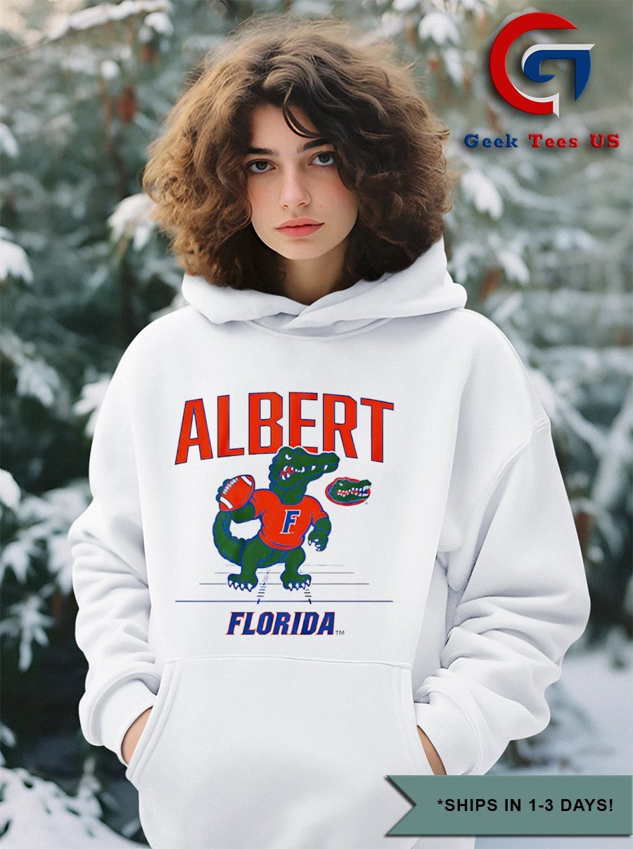 Albert Florida Gators football gridiron mascot shirt