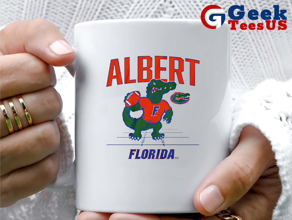 Albert Florida Gators football gridiron mascot shirt