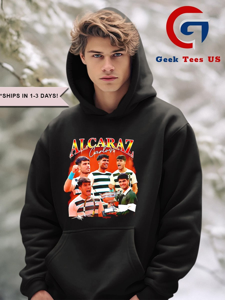 Alcaraz The Greatest Tennis player graphic shirt