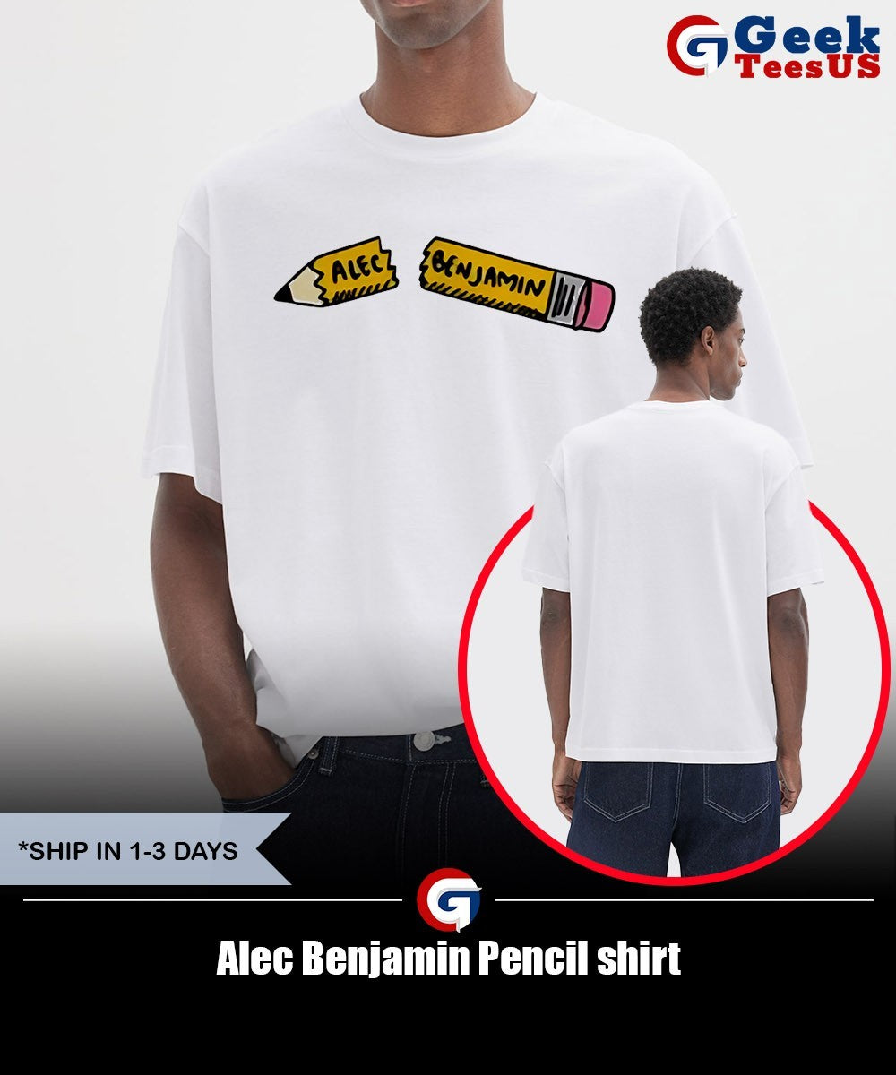 Alec Benjamin Pencil shirt