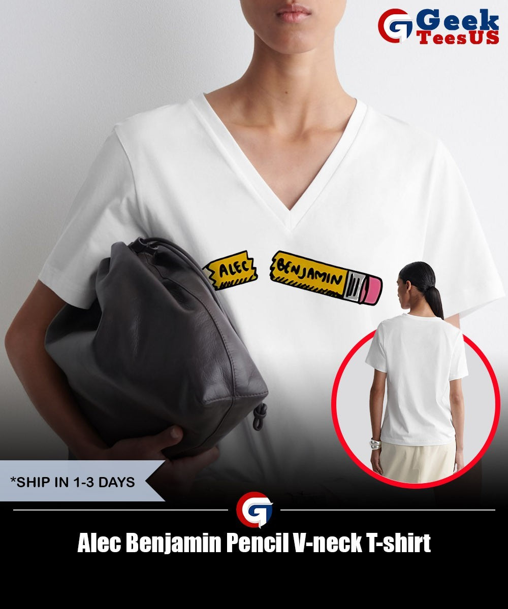 Alec Benjamin Pencil shirt