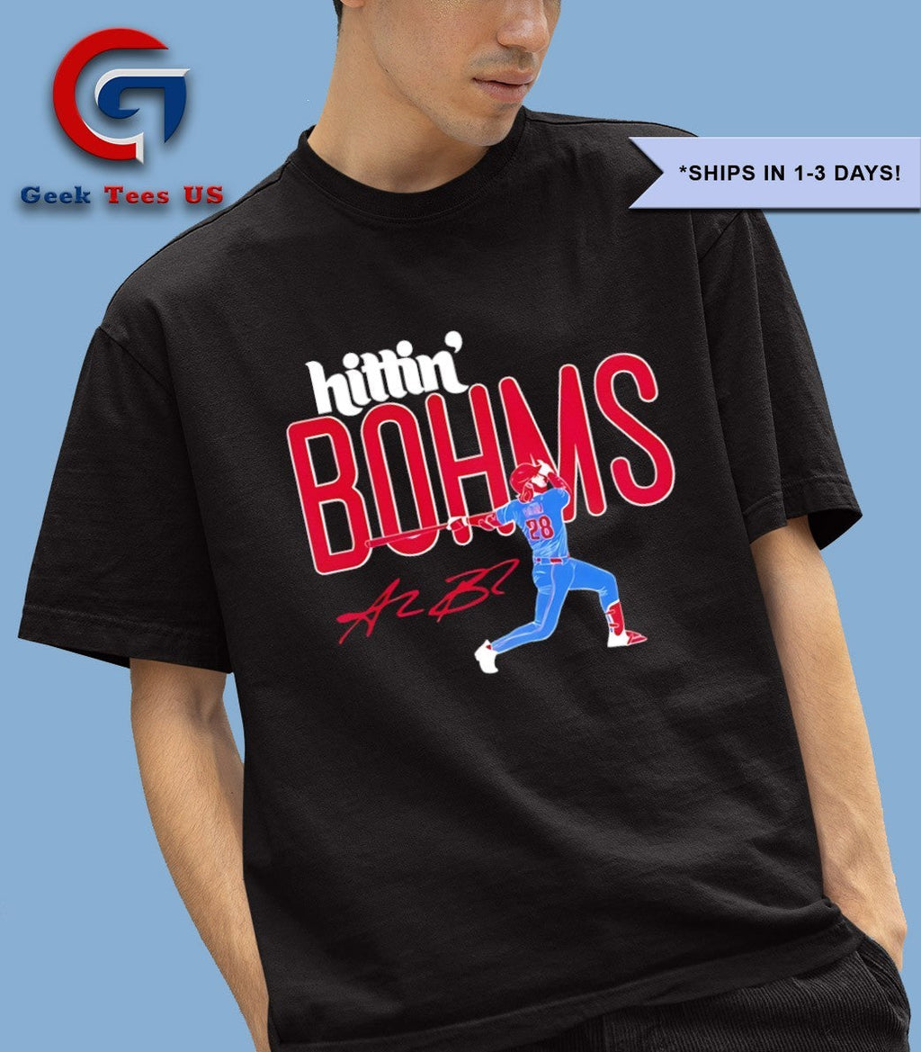 Alec Bohm Hittin Bohms Philadelphia Phillies Baseball 2025 signature shirt