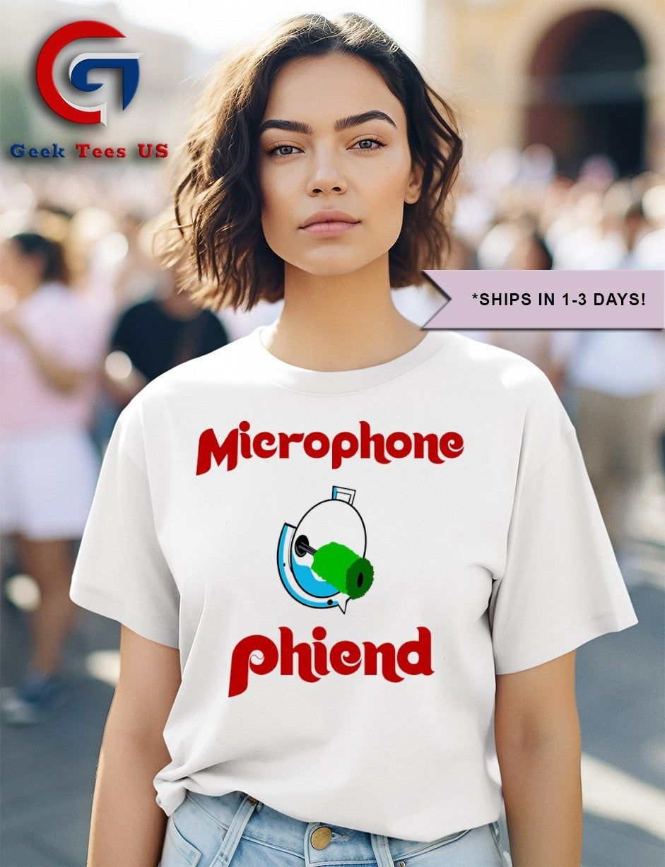 Alec Bohm Microphone Phiend Phillies baseball shirt