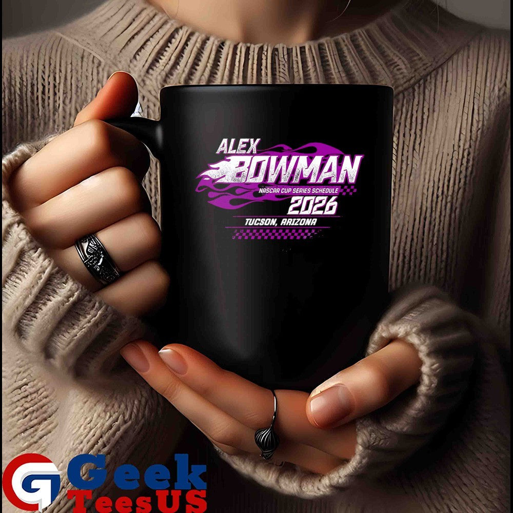 Alex Bowman NASCAR Cup Series Schedule 2026 shirt