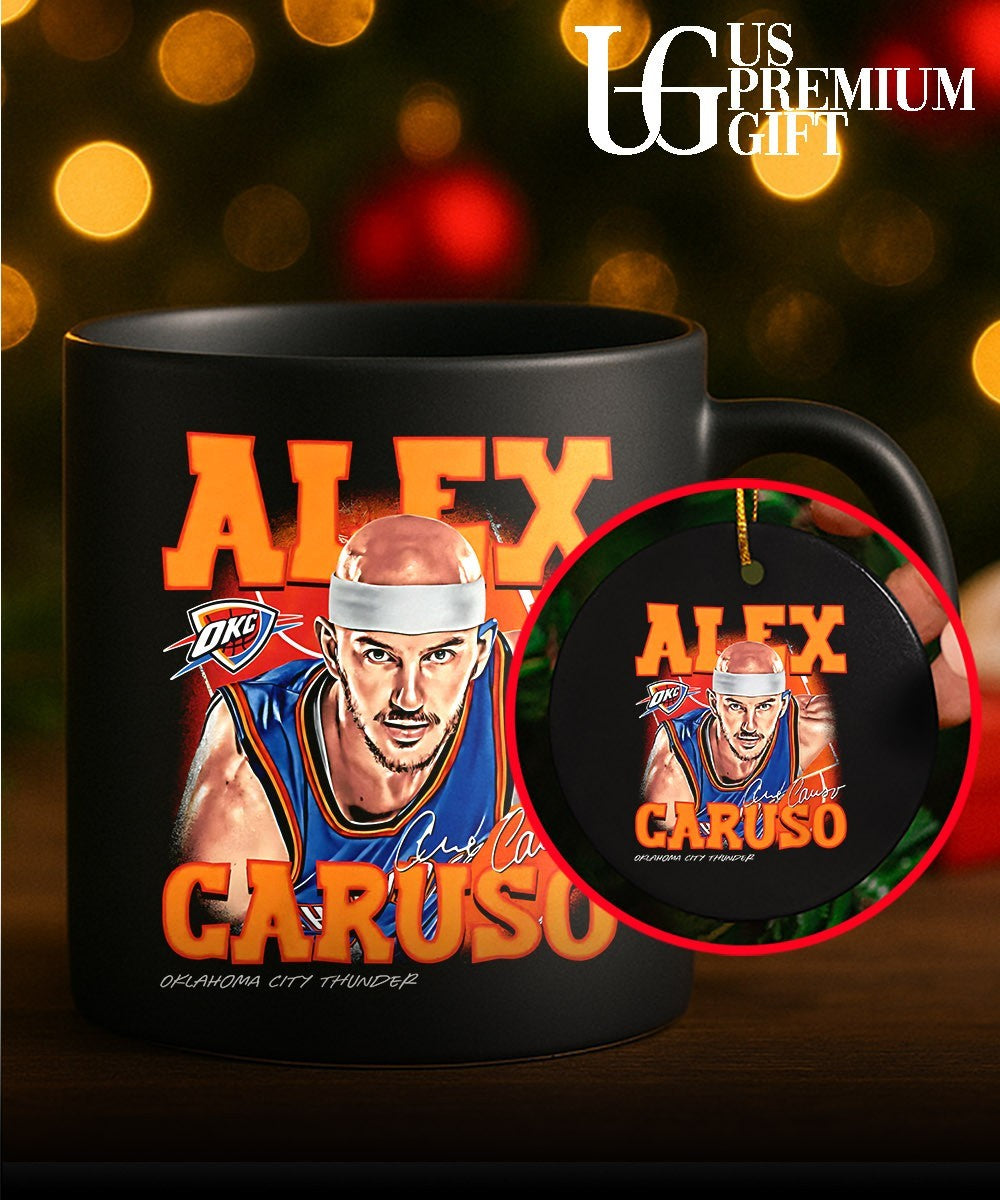 Alex Caruso Oklahoma City Thunder NBA 2026 signature graphic shirt