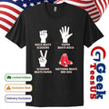 Alex Cora Coach wearing Nothing beats Boston Red Sox baseball shirt