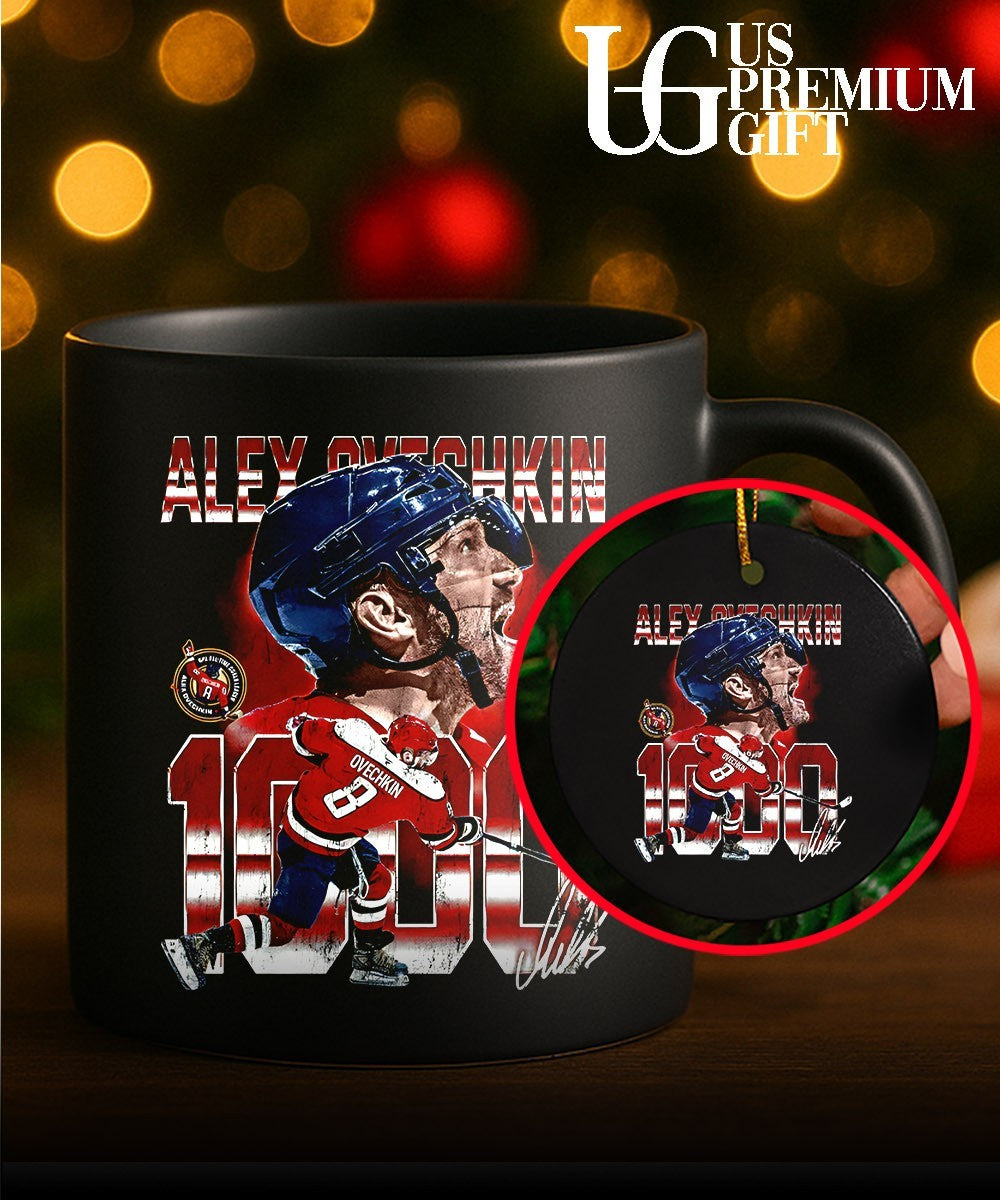 Alex Ovechkin 1000 Goals Washington Capitals hockey signature shirt