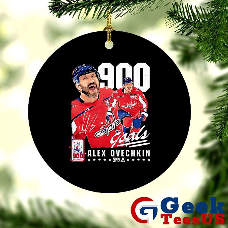 Alex Ovechkin Washington Capitals NHL 900 Goals shirt