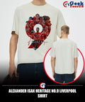 Alexander Isak Heritage No.9 Liverpool shirt
