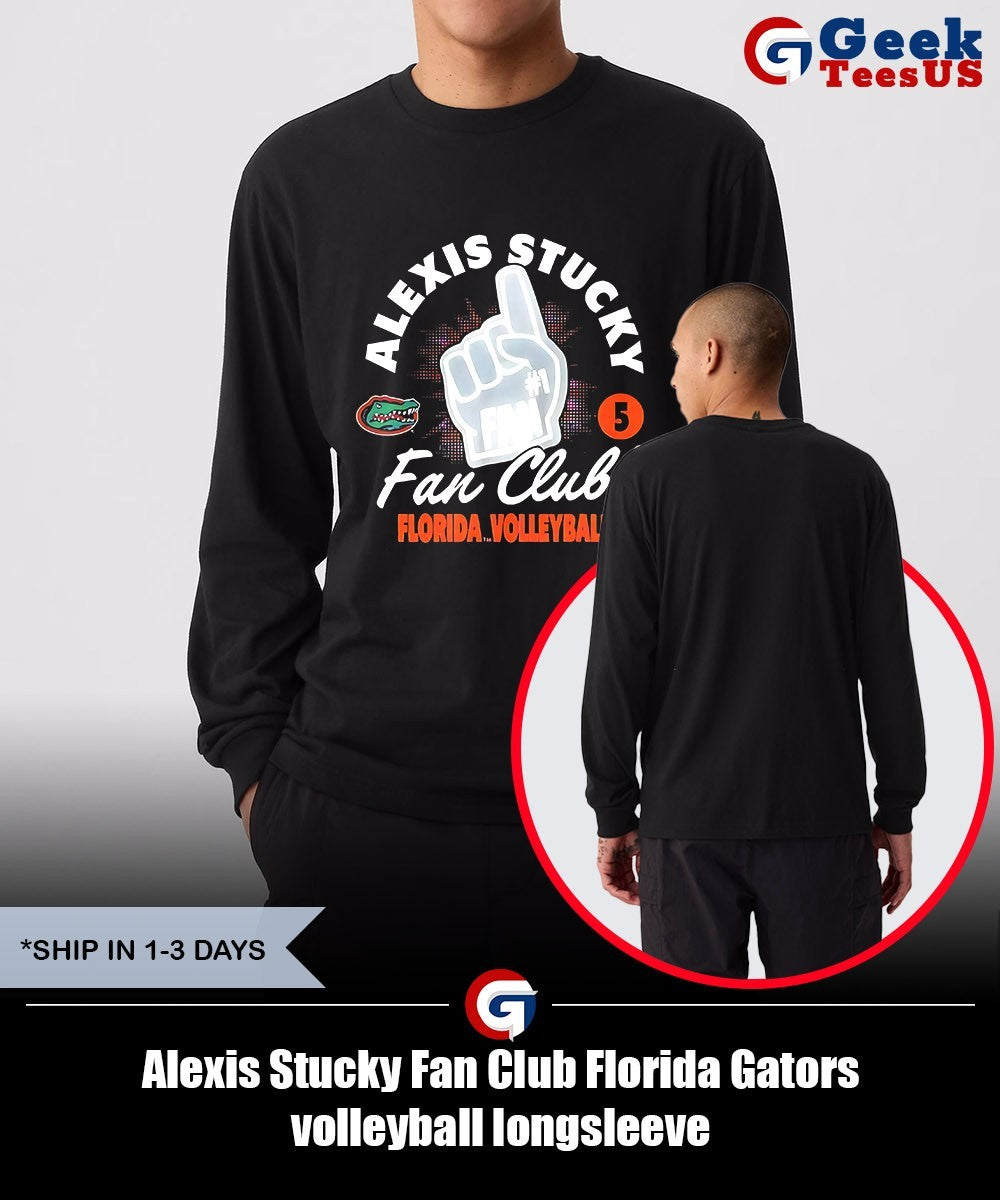 Alexis Stucky Fan Club Florida Gators volleyball shirt