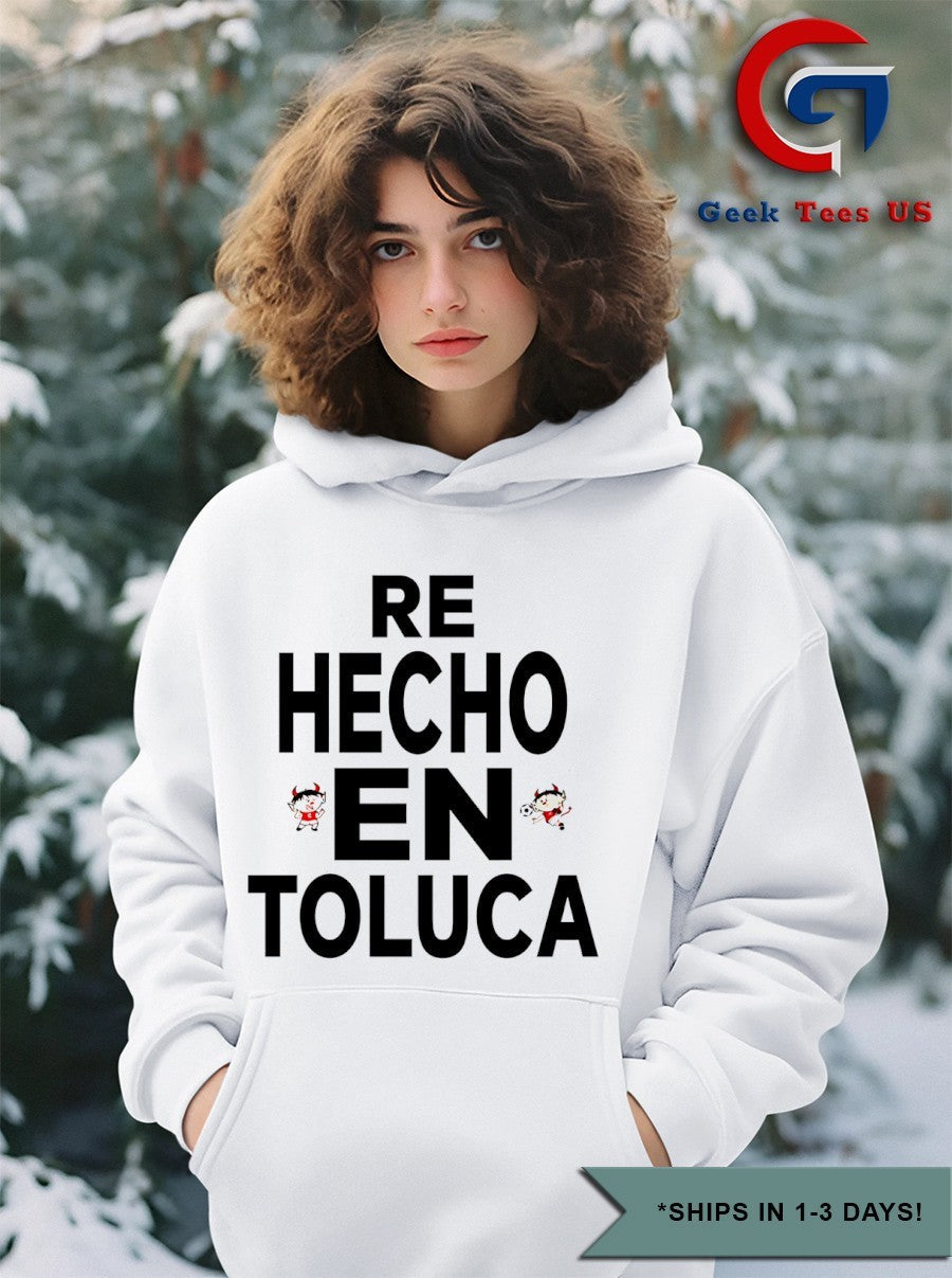 Alexis Vega wearing Re Hecho En Toluca shirt