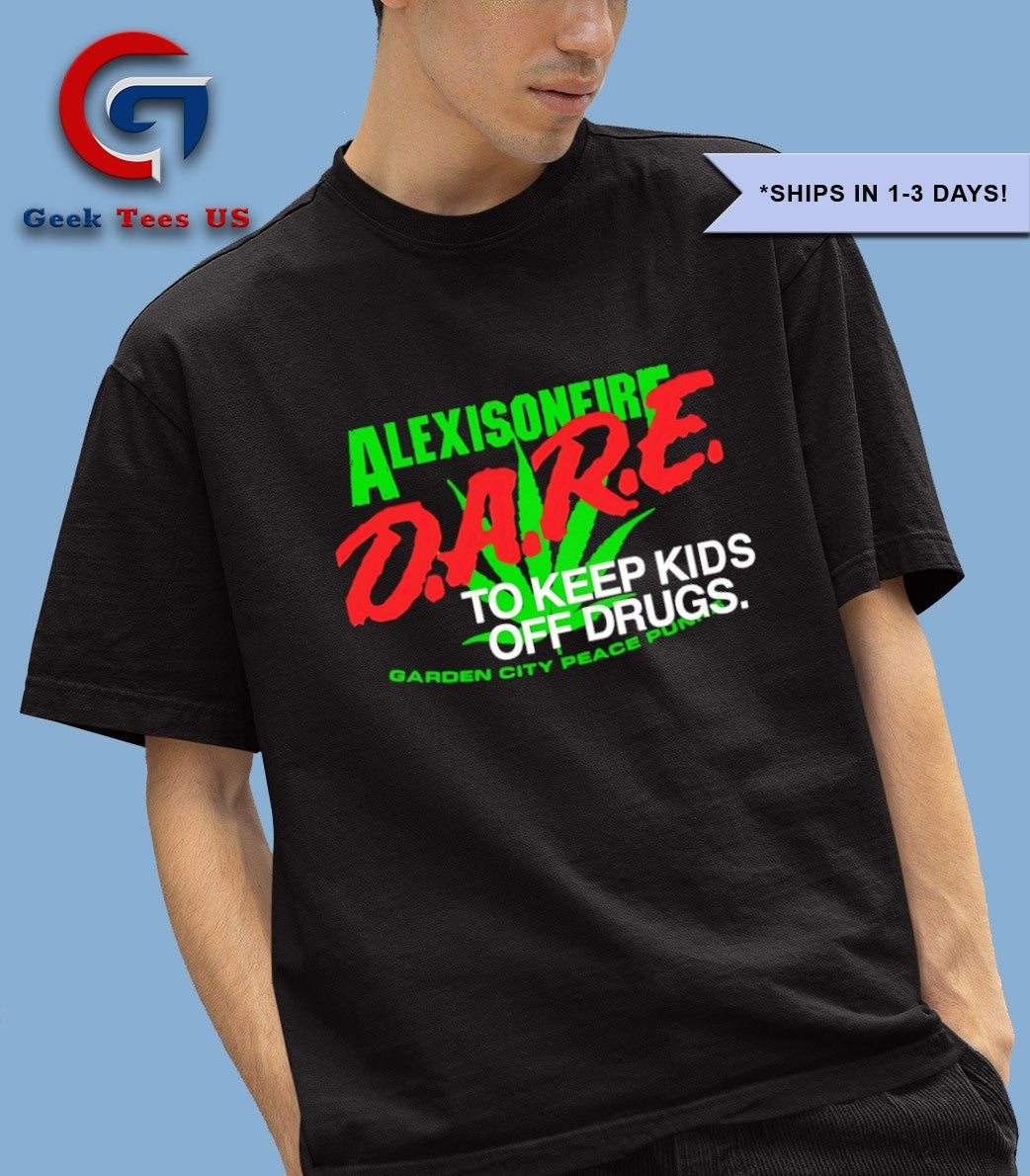 Alexisonfire dare to keep kids off drugs shirt