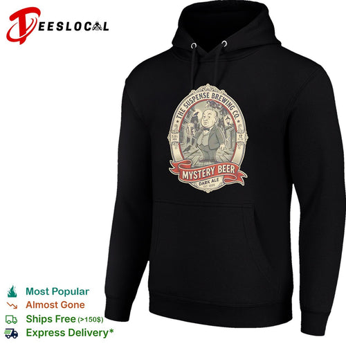 Alfred Hitchcock The Suspense Brewing Co Mystery Beer Dark Ale Est 1899 shirt