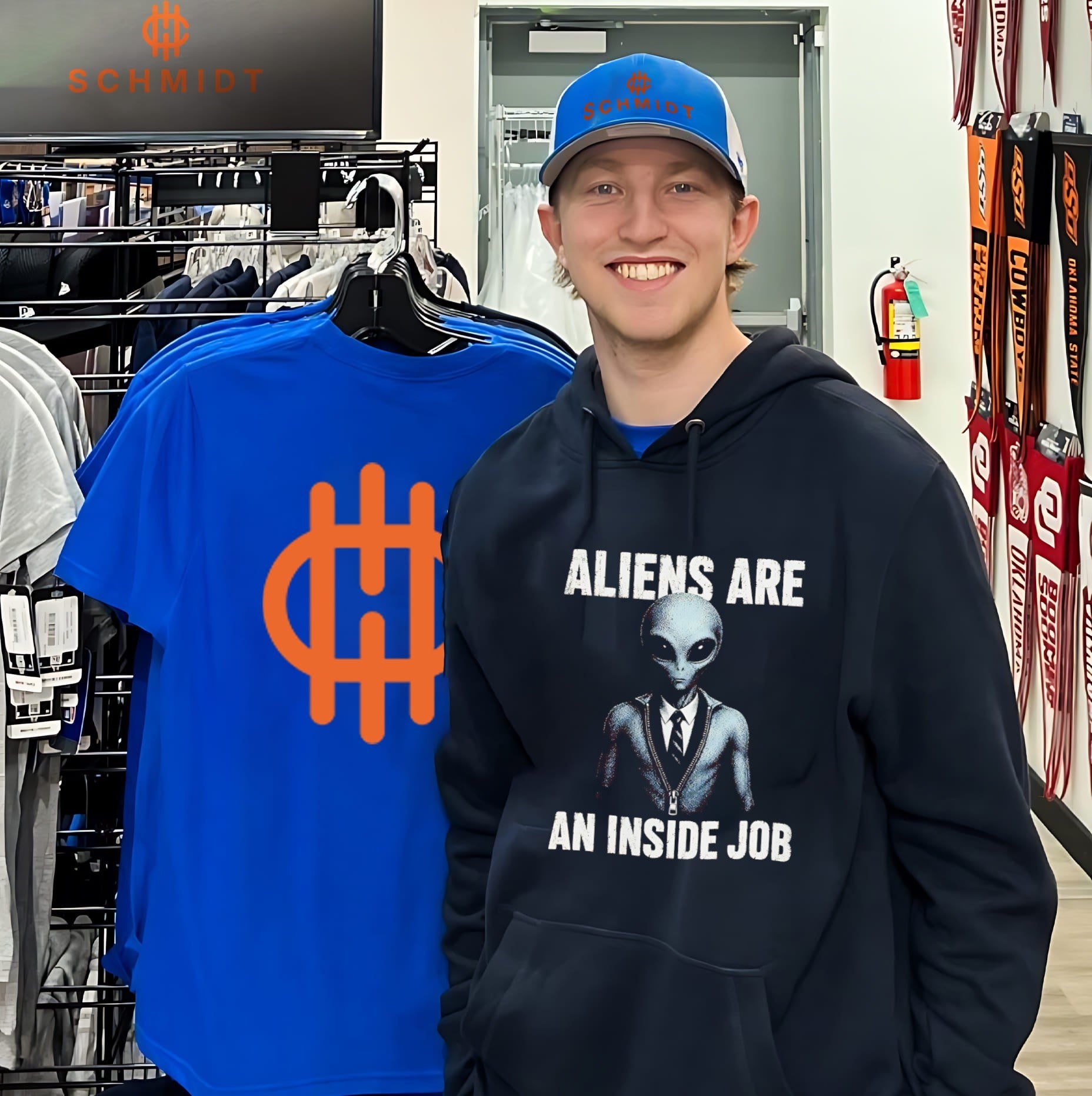 Aliens Are An Inside Job shirt