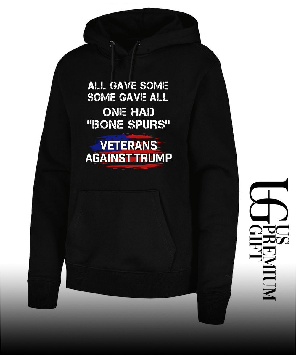 All gave some some gave all one had bone spurs Veterans Against Trump shirt