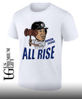 All rise Aaron Judge New York Yankees baseball gavel caricature shirt