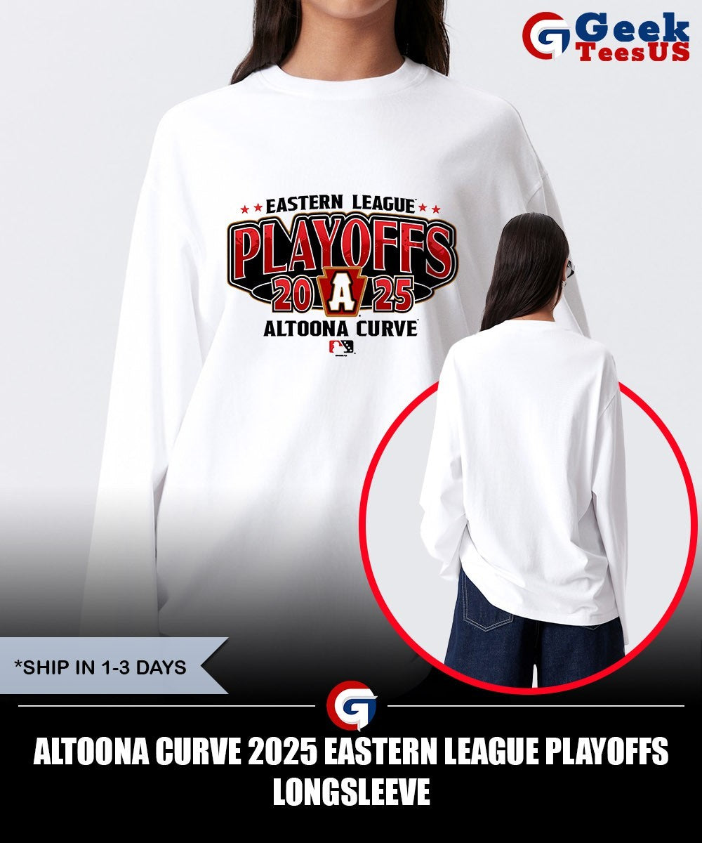 Altoona Curve 2025 Eastern League Playoffs shirt