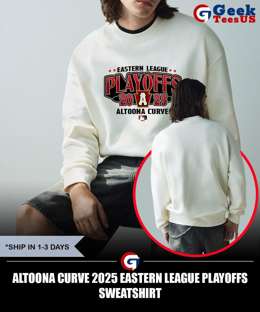 Altoona Curve 2025 Eastern League Playoffs shirt