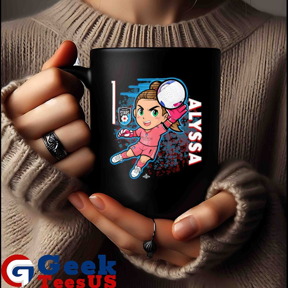 Alyssa Naeher Chicago Stars FC NWSL chibi graphic shirt