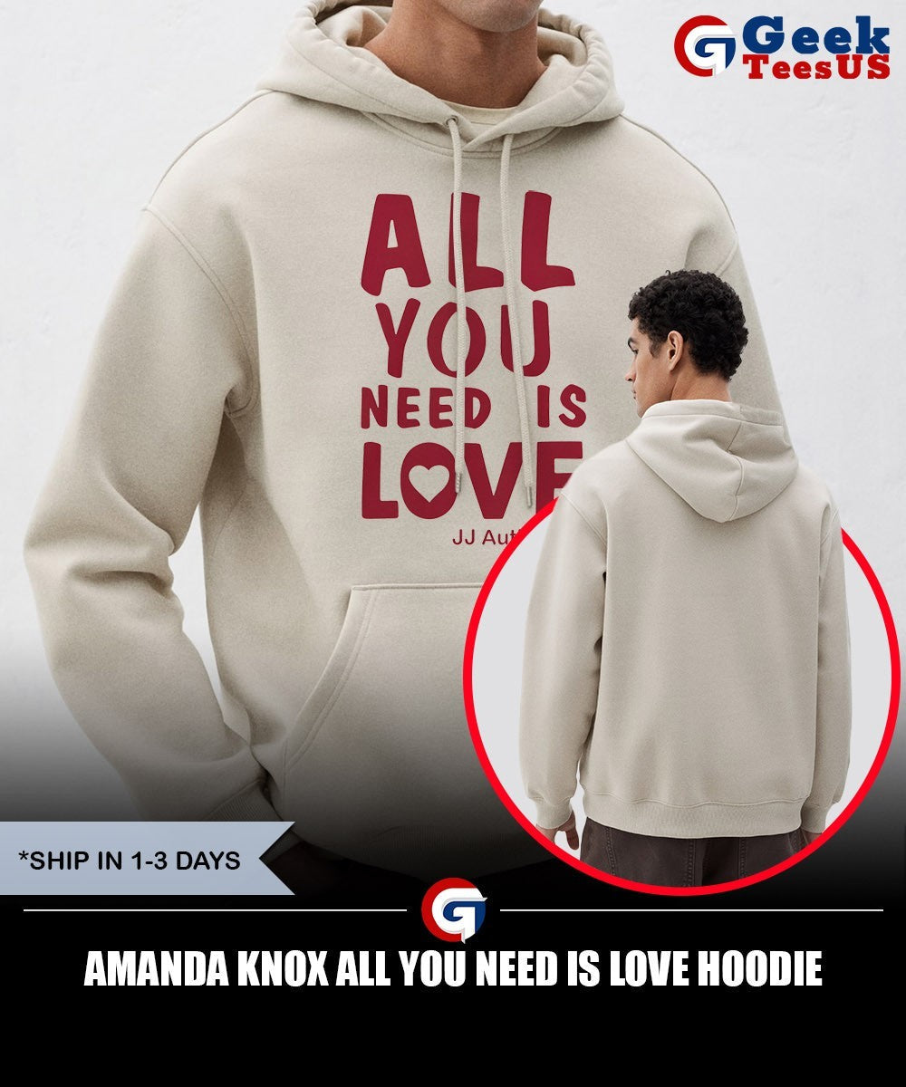 Amanda knox all you need is love shirt