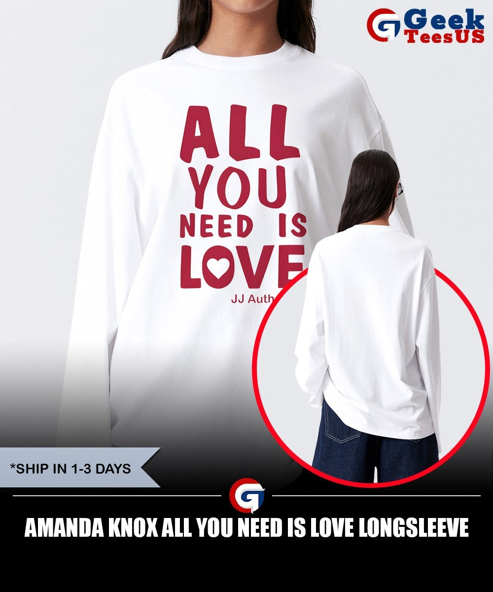 Amanda knox all you need is love shirt