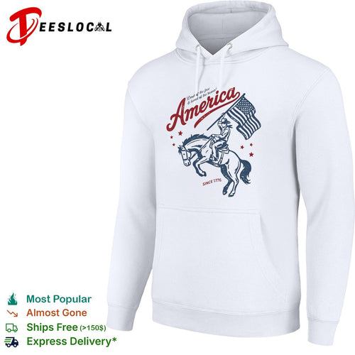 America Land of the free and home of the brave Since 1776 Cowboy Patriotic shirt