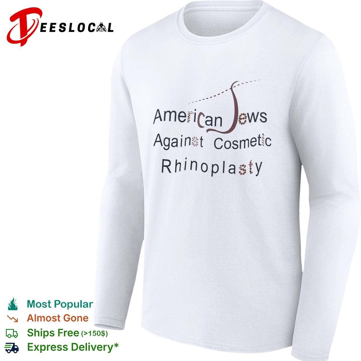 American Jews Against Cosmetic Rhinoplasty shirt