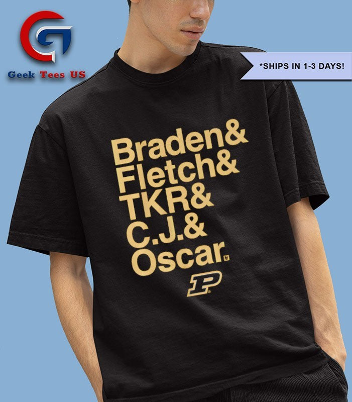 Ampersand Stars 2025-26 Purdue Boilermakers basketball shirt