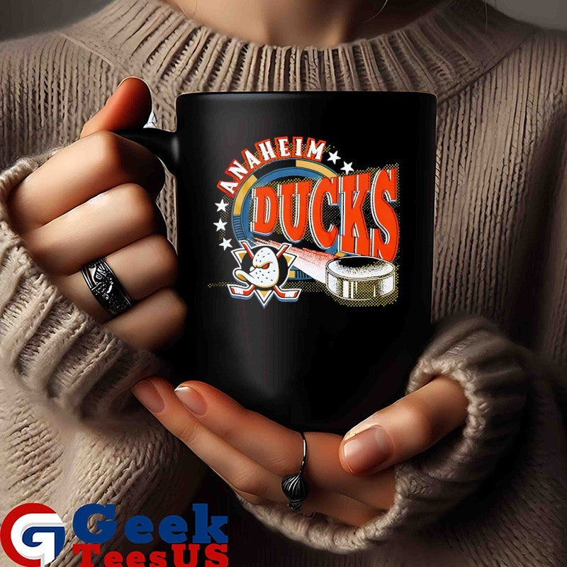 Anaheim Ducks hockey snap shot shirt